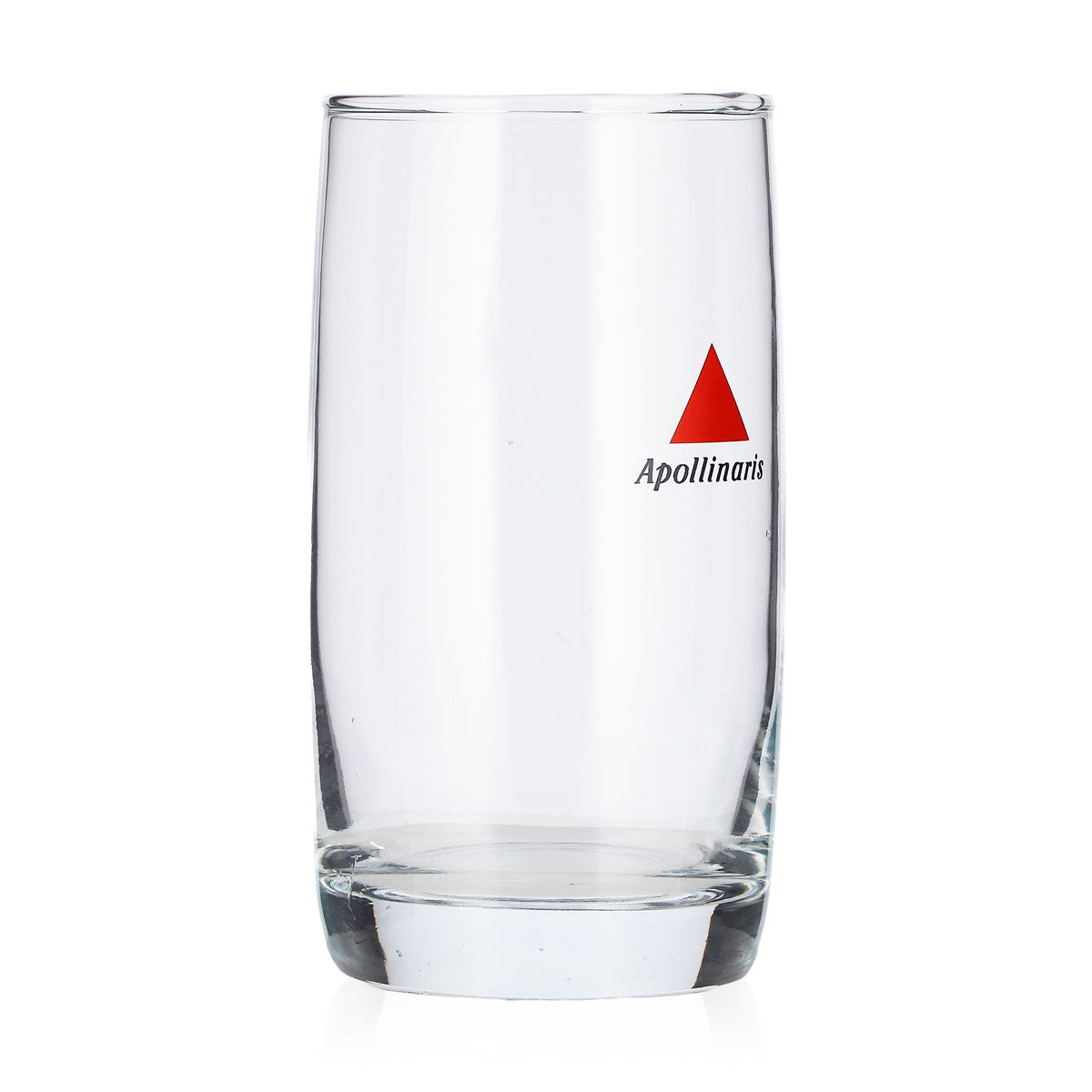 6 verres à eau Apollinaris de 0,22 l, modèle « Tumbler » avec triangle rouge, verre « Lowball » – Vue 3
