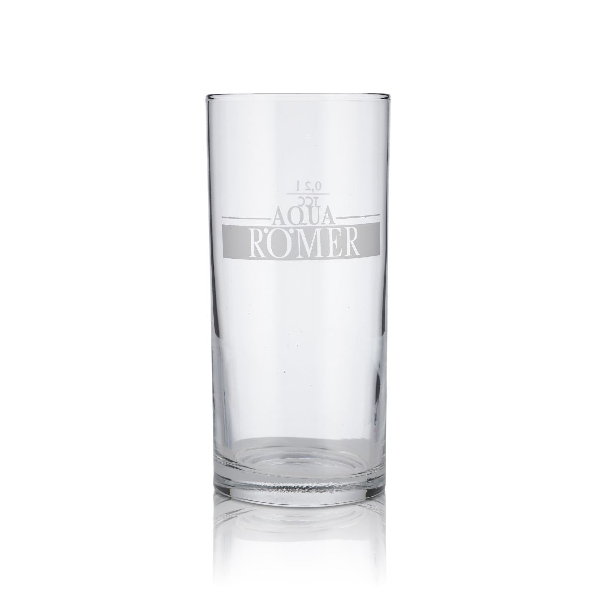 6x Aqua Römer verre verres 0,2l set eau minérale gazeuse soda gastro – Vue 2