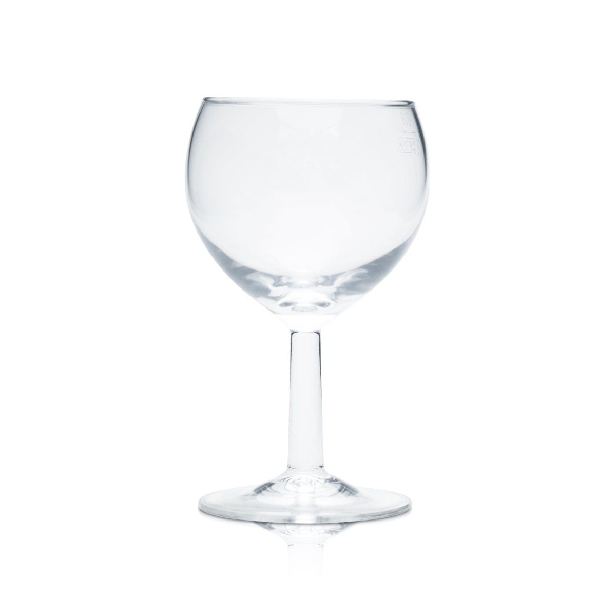 6 verres Arcoroc 0,25 l ballon pied calibrés pour la restauration, eau, jus, champagne – Vue 2