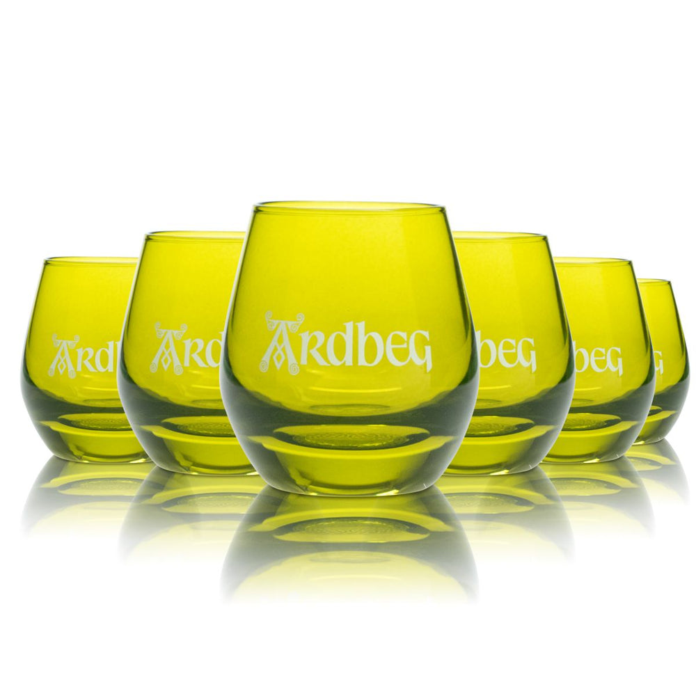 6x Ardbeg Verre 6 cl Mini Tumbler Verre à whisky Verre à schnaps Stamper Set de verres