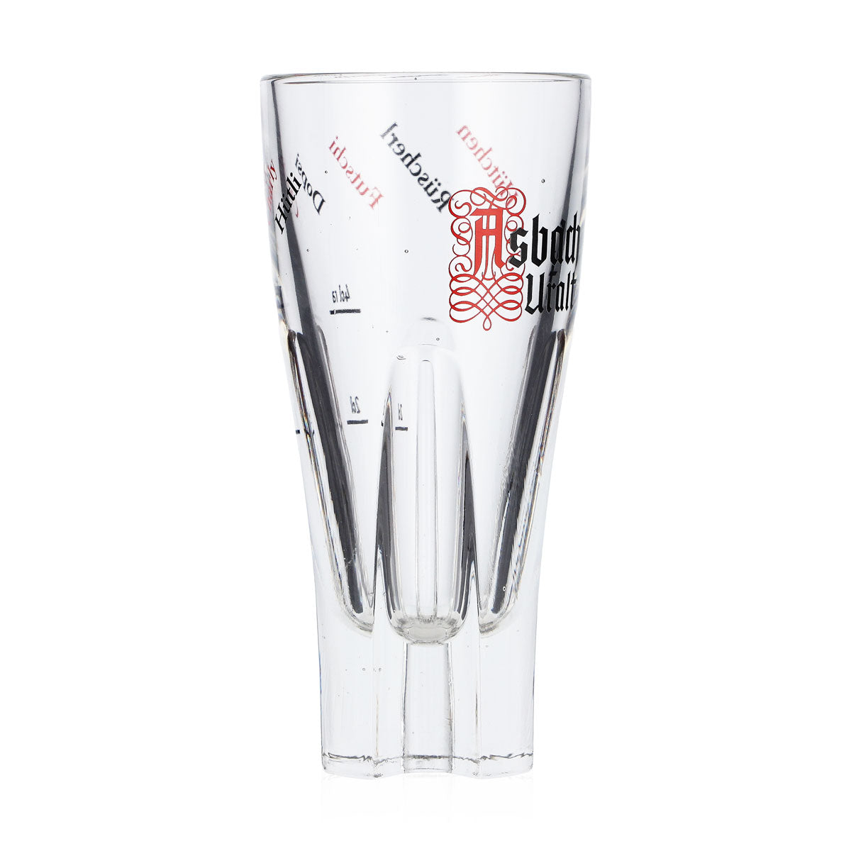 6 verres à brandy Asbach 2 cl/4 cl avec logo Stamper Uralt « Hütchen Rüscher » Rastal – Vue 3