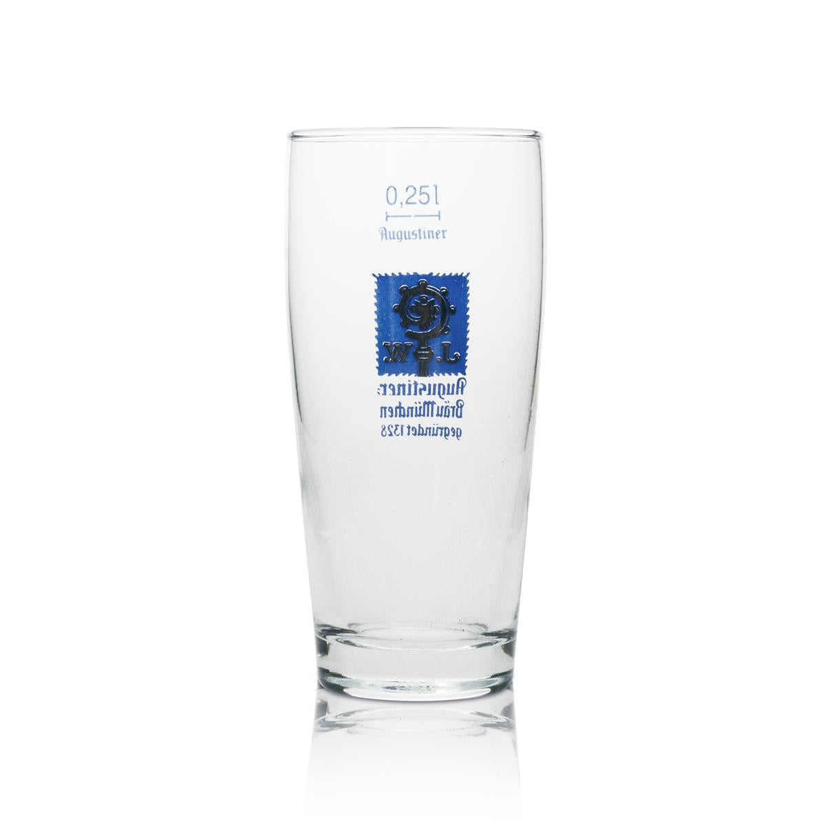 6 verres à bière Augustiner 0,25 l Willi Becher – Vue 3