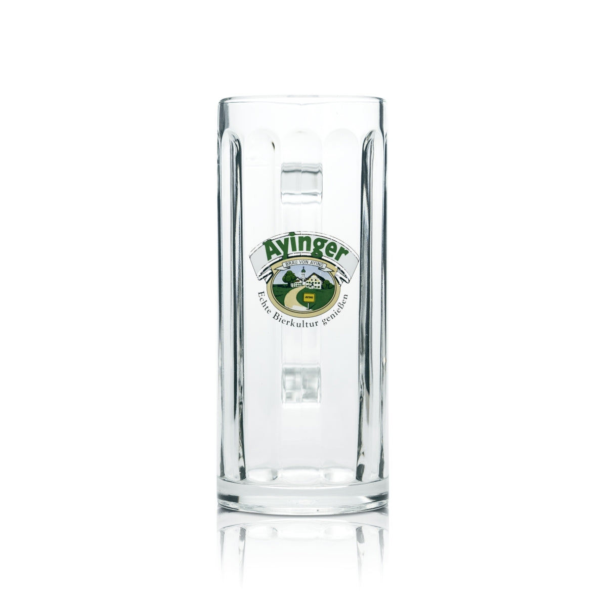 6 verres à bière Ayinger 0,4 l, chope à anse, verre à bière, verre à bière à contour, brasserie Gastr – Vue 2