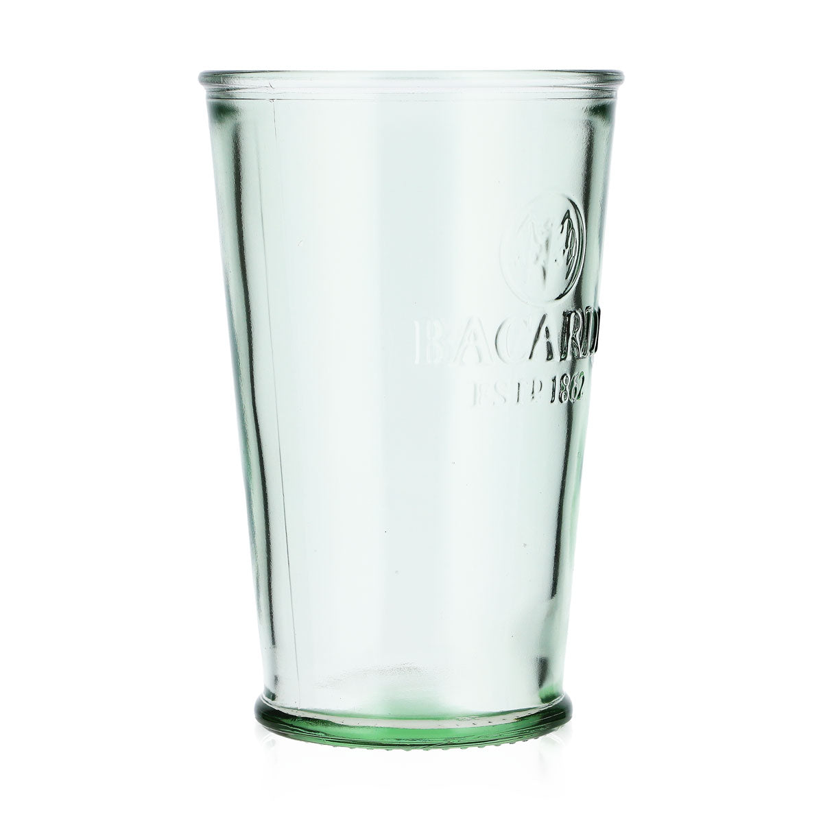 6 verres à rhum Bacardi Verres à rhum Verres Verres à cocktail Mojito verts en forme de V – Vue 3