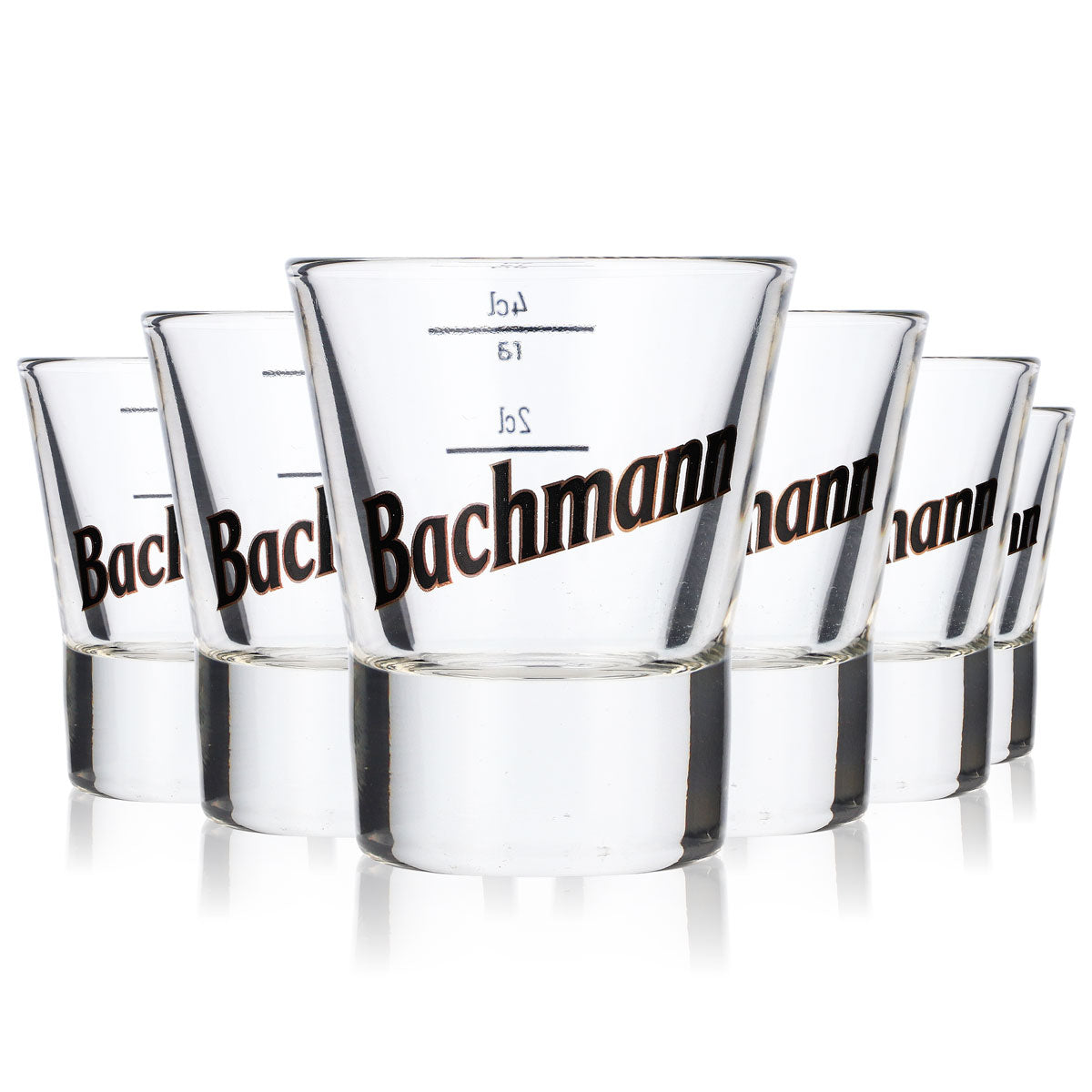 6x Bachmann Liqueur Stamper Verre à schnaps court Verre à shot 4 cl – Vue 5