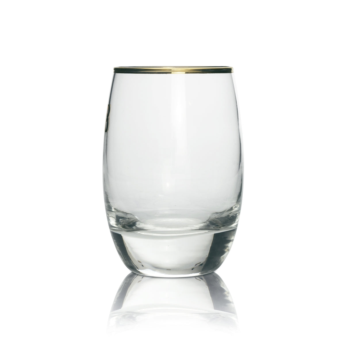 6 verres à liqueur Baileys avec bord doré et logo doré – Vue 4