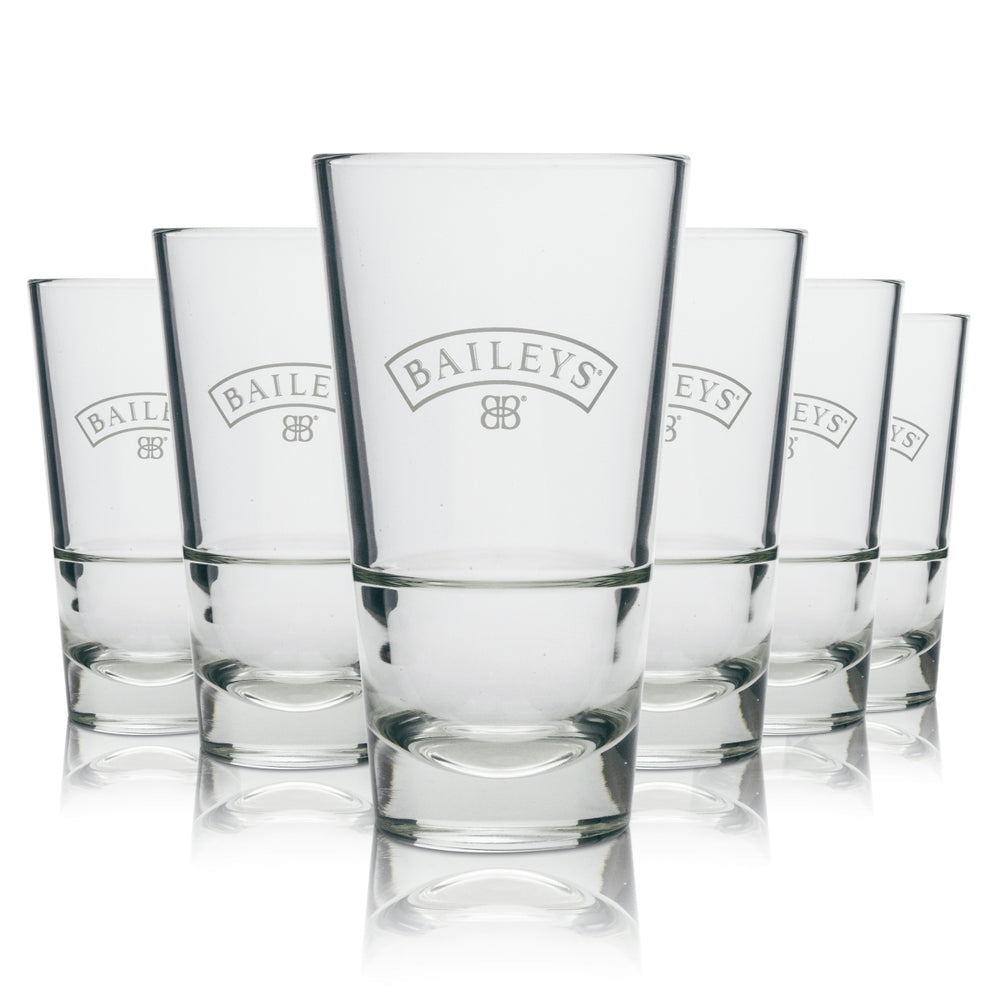 6 verres à liqueur Baileys Longdrink Latte