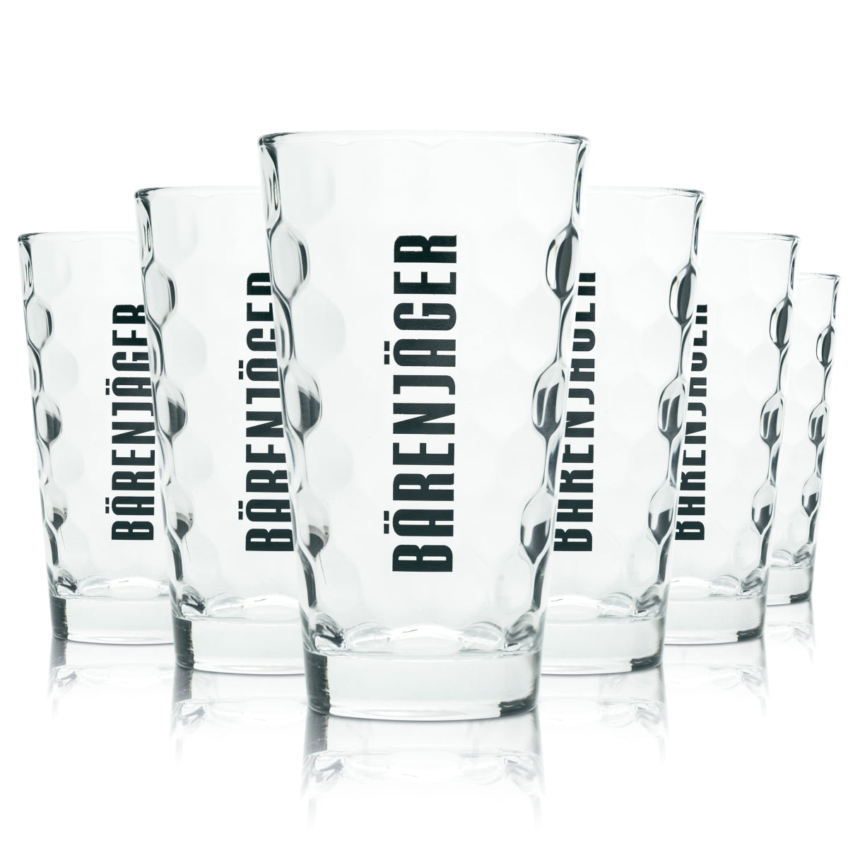6 verres à cocktail 0,3 l « Bärenjäger » (chasseur d'ours) pour long drink, verres à cocktail gastronomiques pour bars et cafés