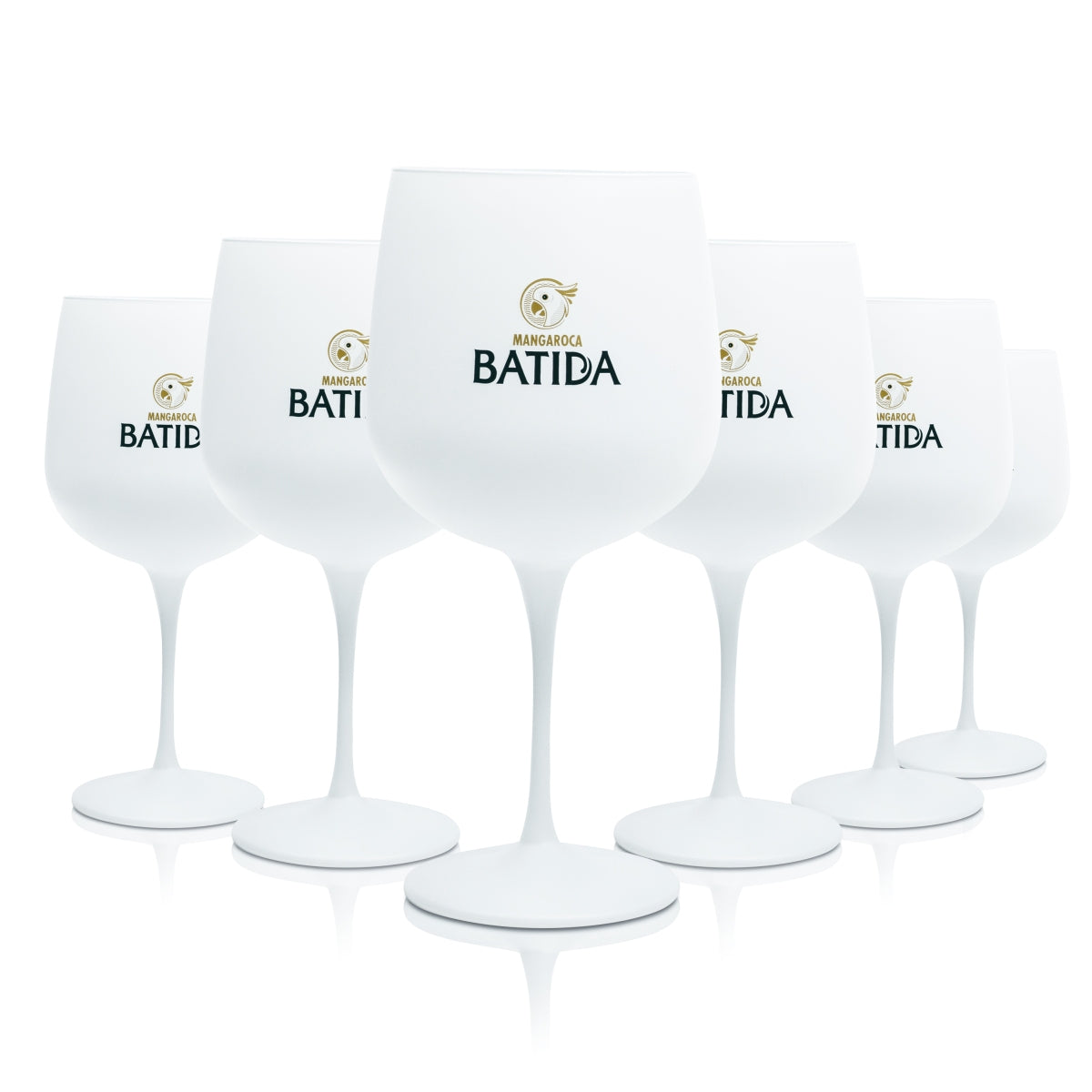 6 verres Batida de Coco 0,76 l Verres ballon Cocktail Longdrink Mangaroca Bachelor