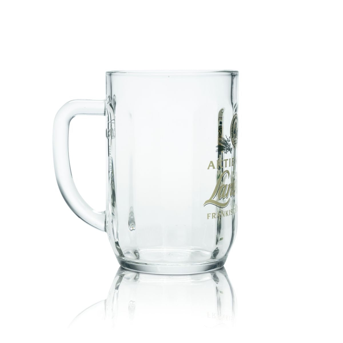 6x Bayreuther Bierbrauerei verre 0,3l contour chope à bière Humpen Seidel ensemble de verres – Vue 3