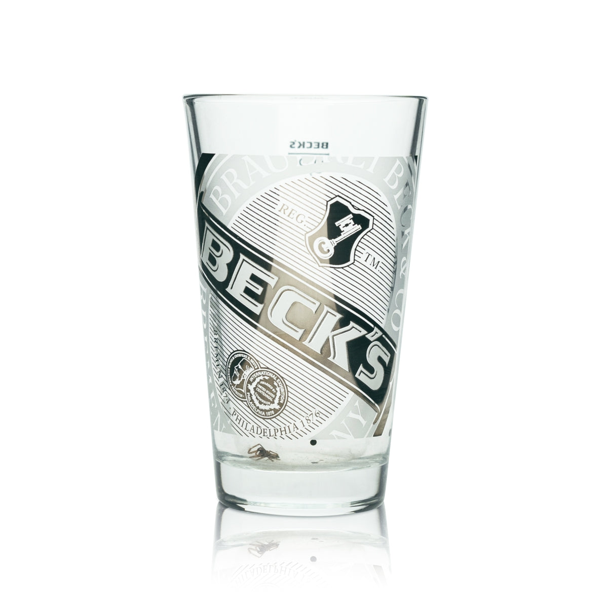 6 verres à bière Becks 0,2 l, demi-pinte, style rétro écossais, verres à collectionner, gobelets, bar – Vue 2