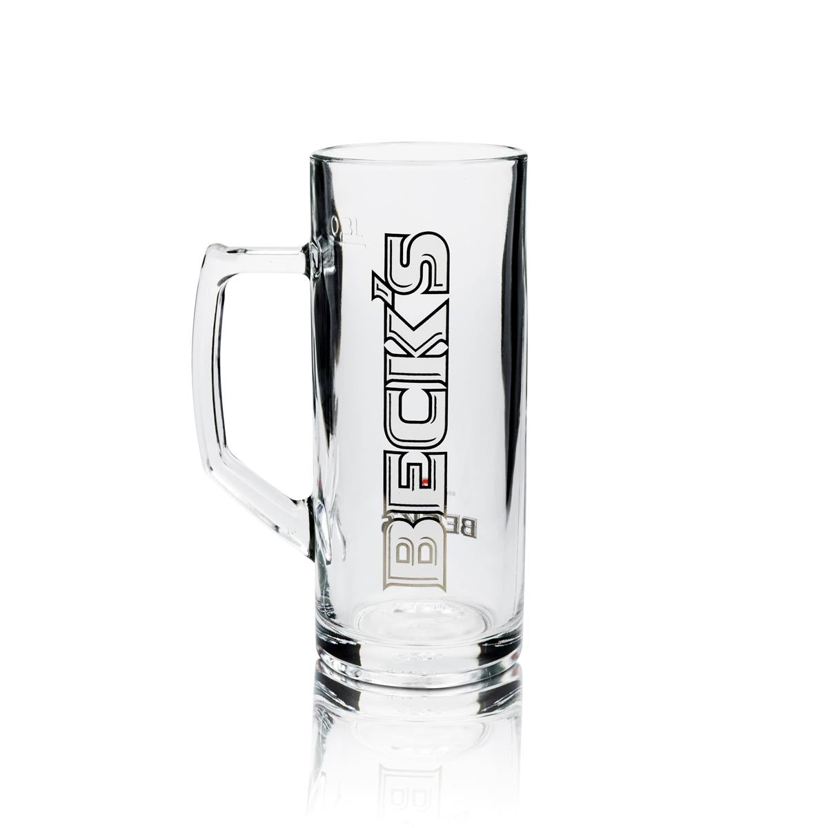 6 verres à bière Becks 0,3 l, chope Donau Sahm – Vue 2
