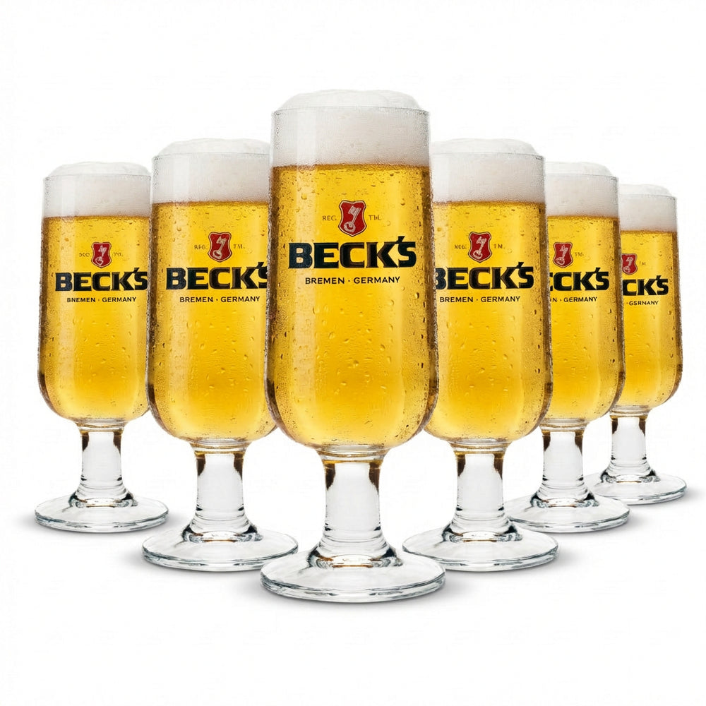 6 verres à bière Becks 0,3 l Ritzenhoff
