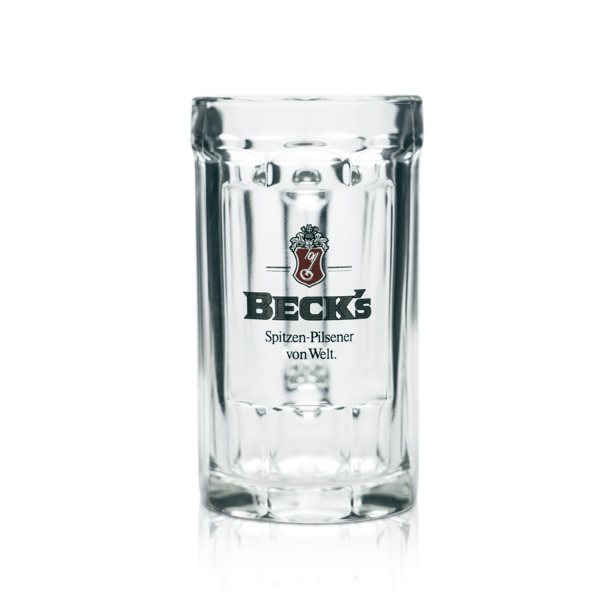 6 verres à bière Becks 0,5 l à relief Sahm Seidel Ancien logo Verres à relief Chopes – Vue 2