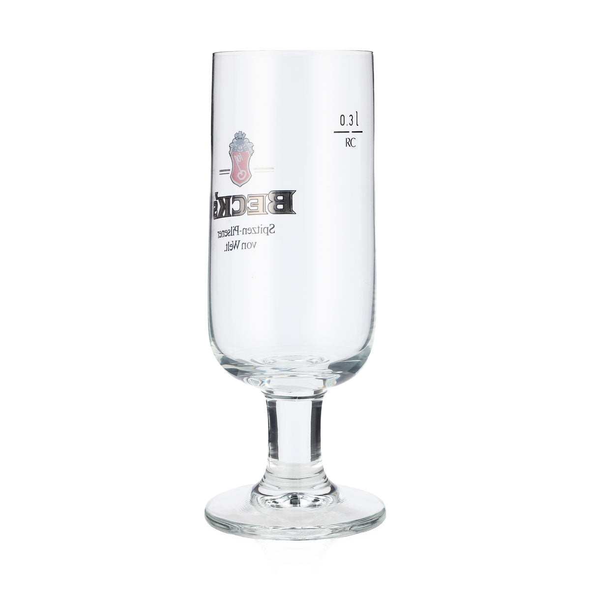 6 verres à bière Becks 0,3 l Verre à pied « Spitzen-Pilsener von Welt » RC – Vue 4