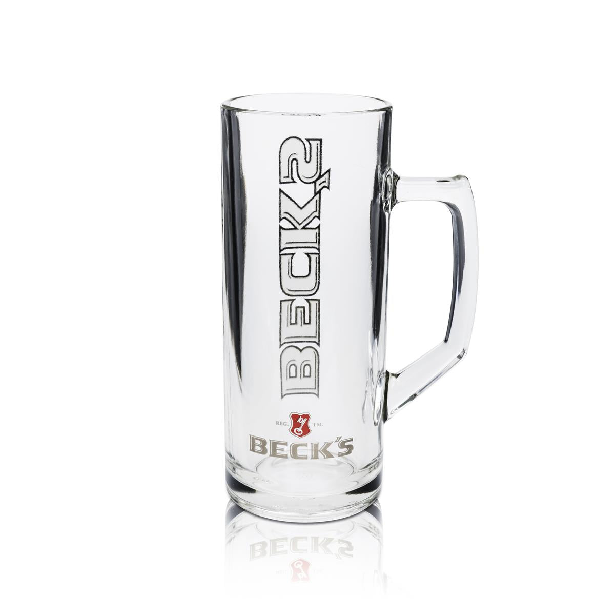 6 chopes à bière Becks 0,5 l Reno Borgonovo Seidel Henkel Gläser Humpem Krüge – Vue 4