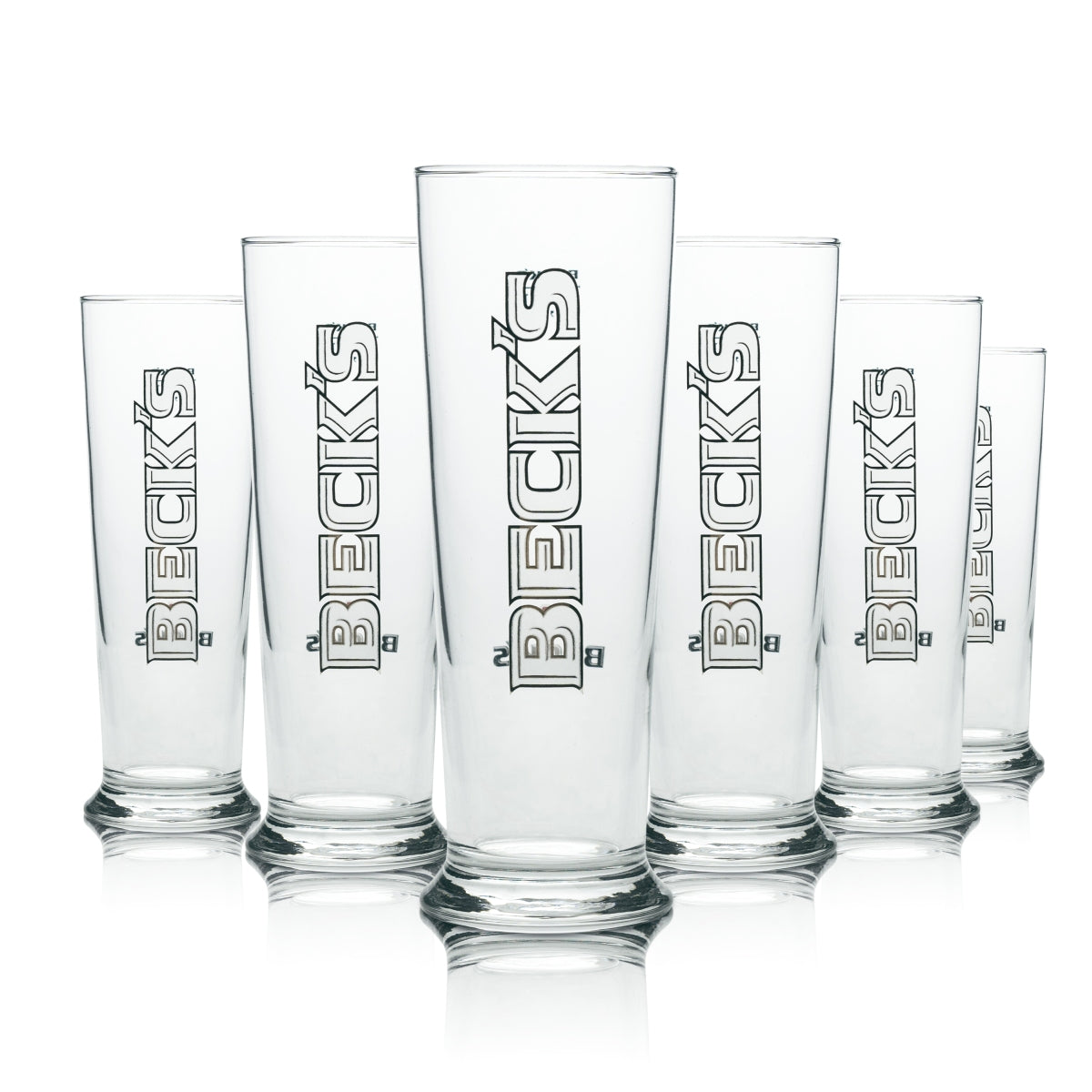6 verres à bière Becks Seattle 0,2 l Verres tulipes Sahm Brasserie Coupe Bar gastronomique