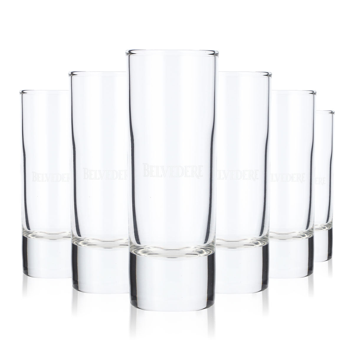 6 verres à vodka Belvedere 5 cl Verre à shot Signature Sipping Glass C6 – Vue 5