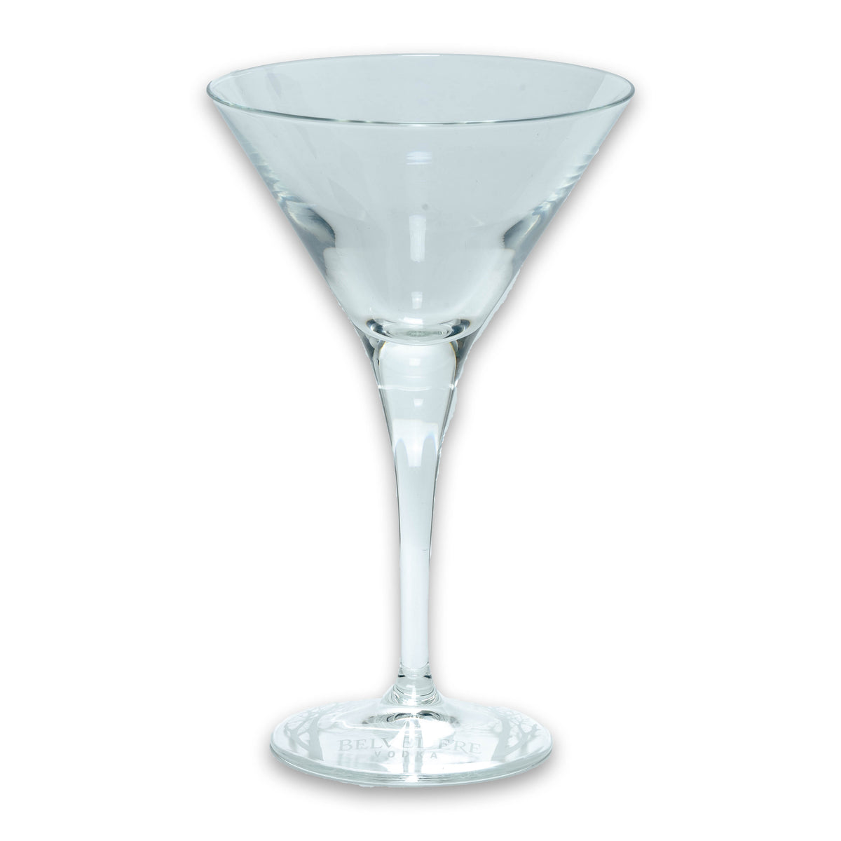 6x Verre à martini Belvedere Vodka