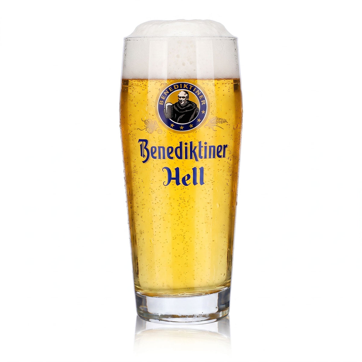 Lot de 6 verres à bière bénédictins de 0,5 l, modèle « Hell » Sahm – Vue 2