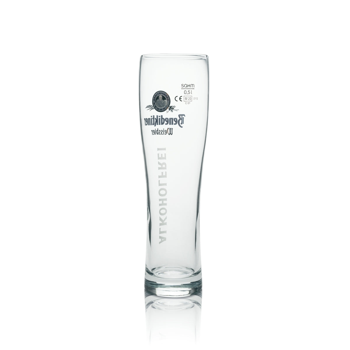 6 verres à bière Benediktiner 0,5 l, blé, sans alcool, Sahm Madison – Vue 3