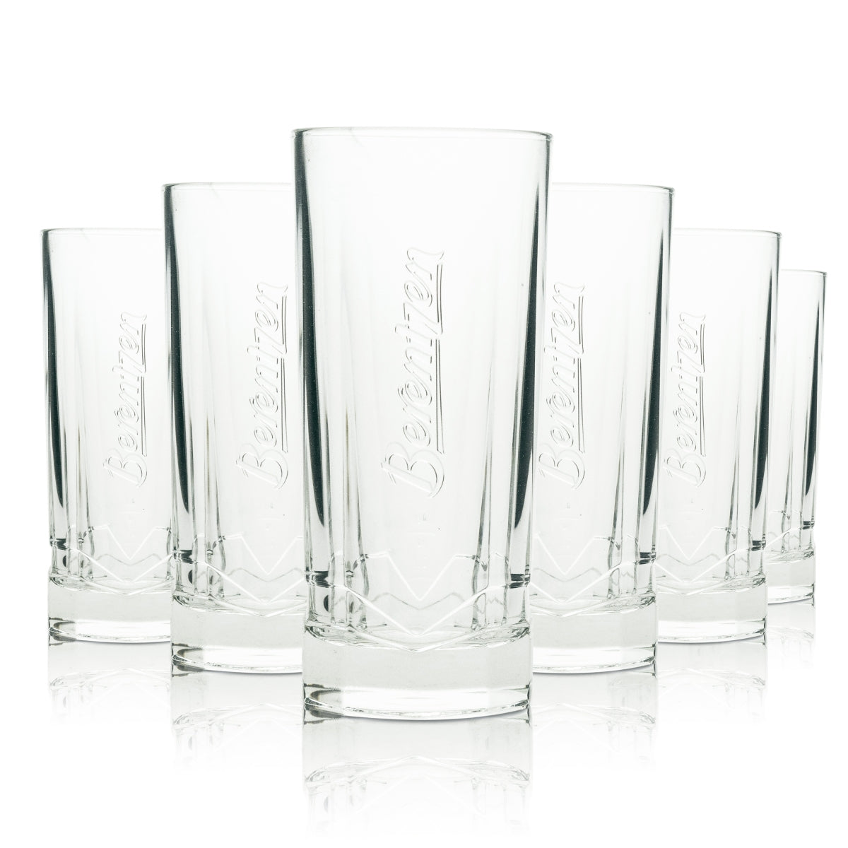 6x Verre à liqueur Berentzen Longdrink octogonal 200 ml
