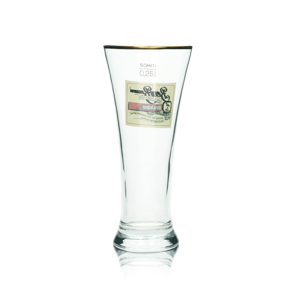6 verres à bière Berg Brauerei 0,25 l Ulrichsbier Tuborg Sahm Pokal Tulipe Pils – Vue 3