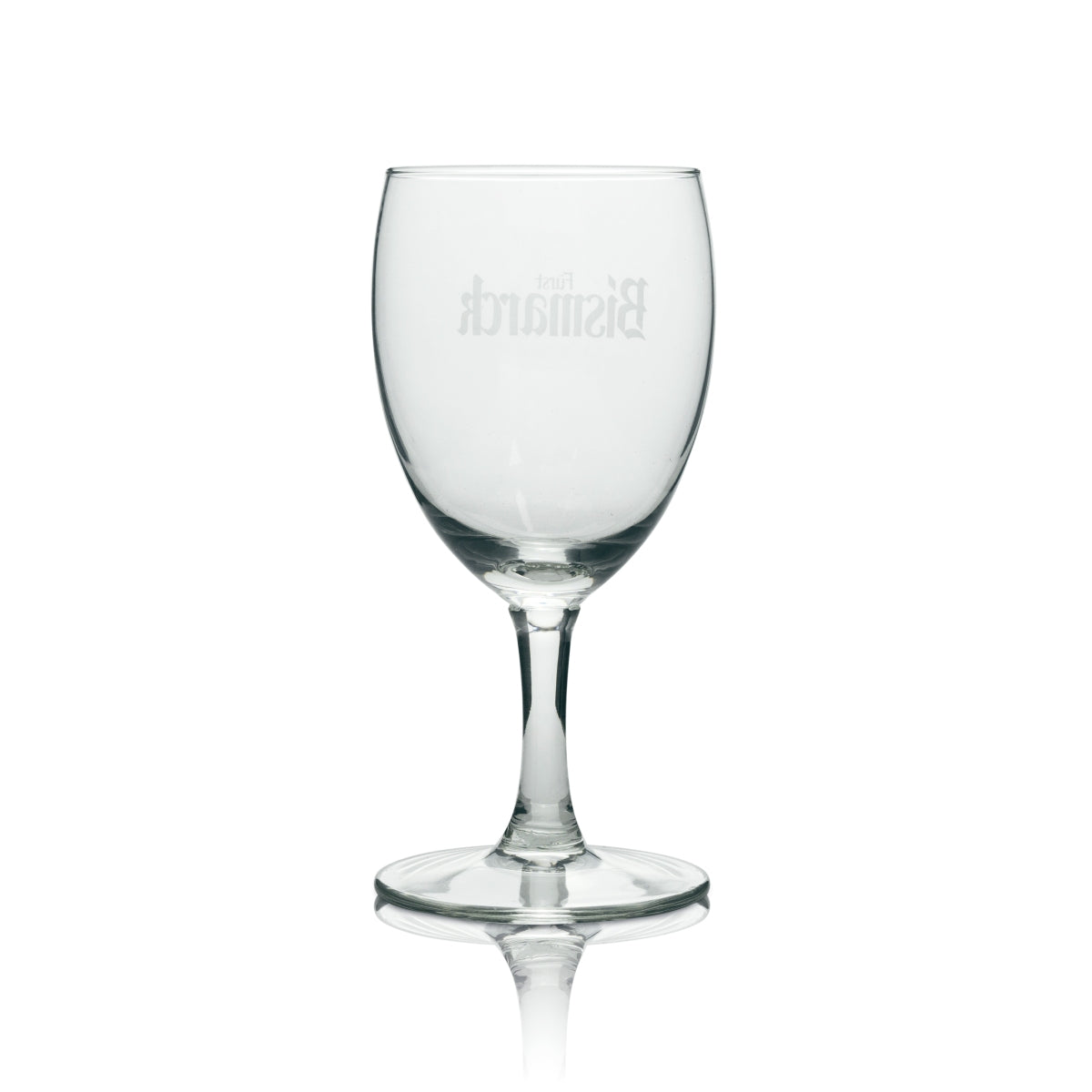 6 verres à eau Bismarck, calice, écriture blanche, rastal, 19 cl – Vue 3