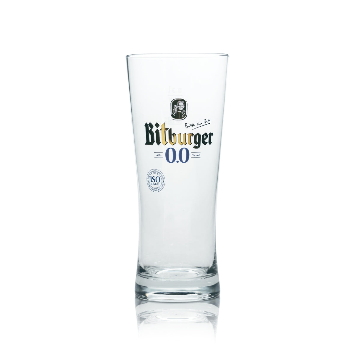 6 verres à bière Bitburger 0,3 l, forme tulipe, sans alcool, pour la restauration – Vue 3
