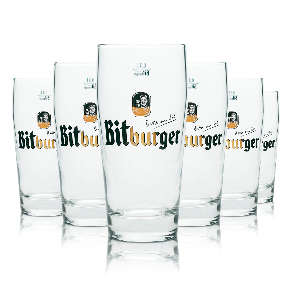 12 verres à bière Bitburger 0,3l Willibecher Sahm neuf – Vue 5