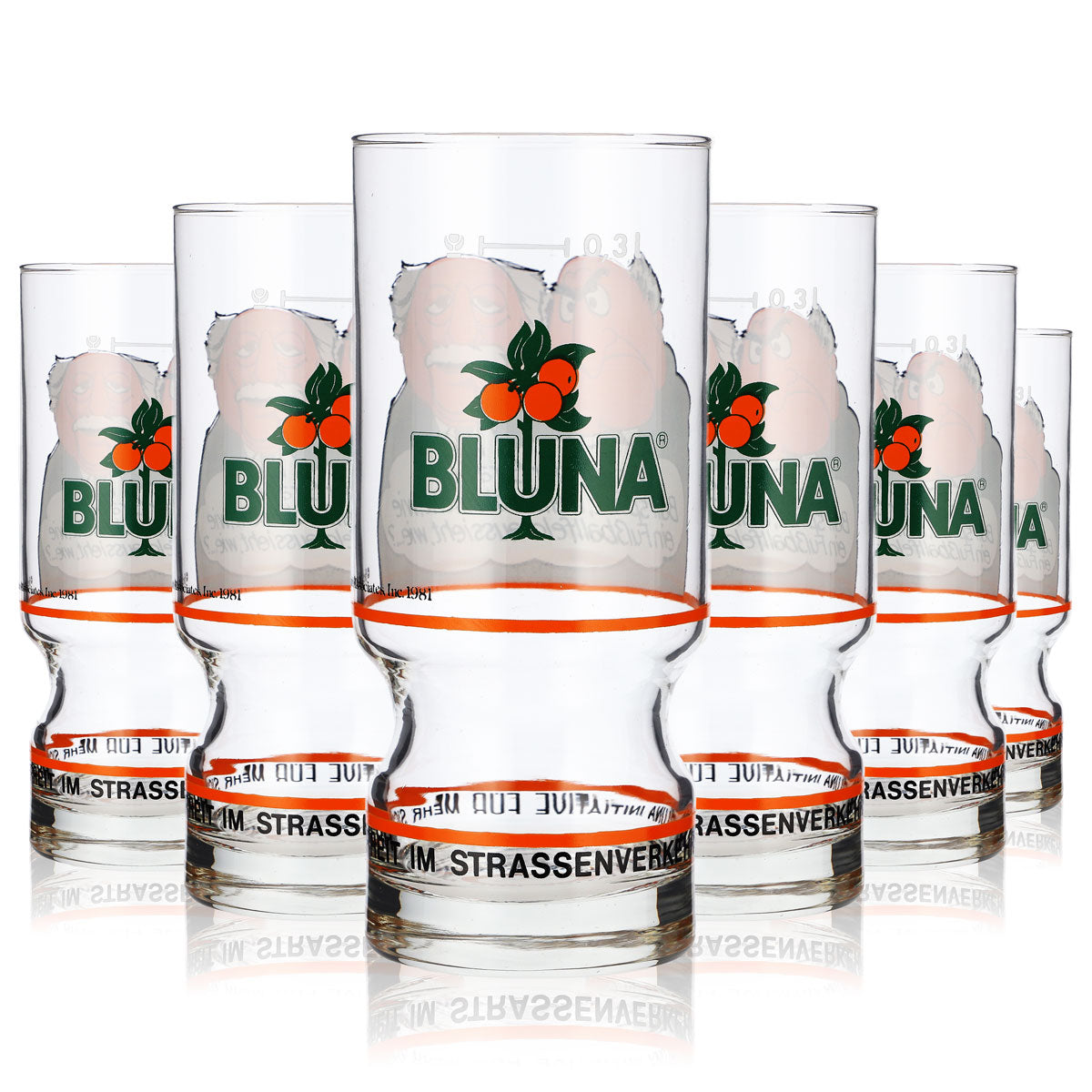 6 verres à boisson gazeuse Bluna 0,3 l « Muppets Waldorf & Statler » – Vue 6