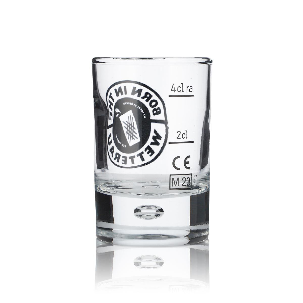 6x Born in the Wetterau Verre à schnaps 4 cl Verres à schnaps courts Set Gastro – Vue 3