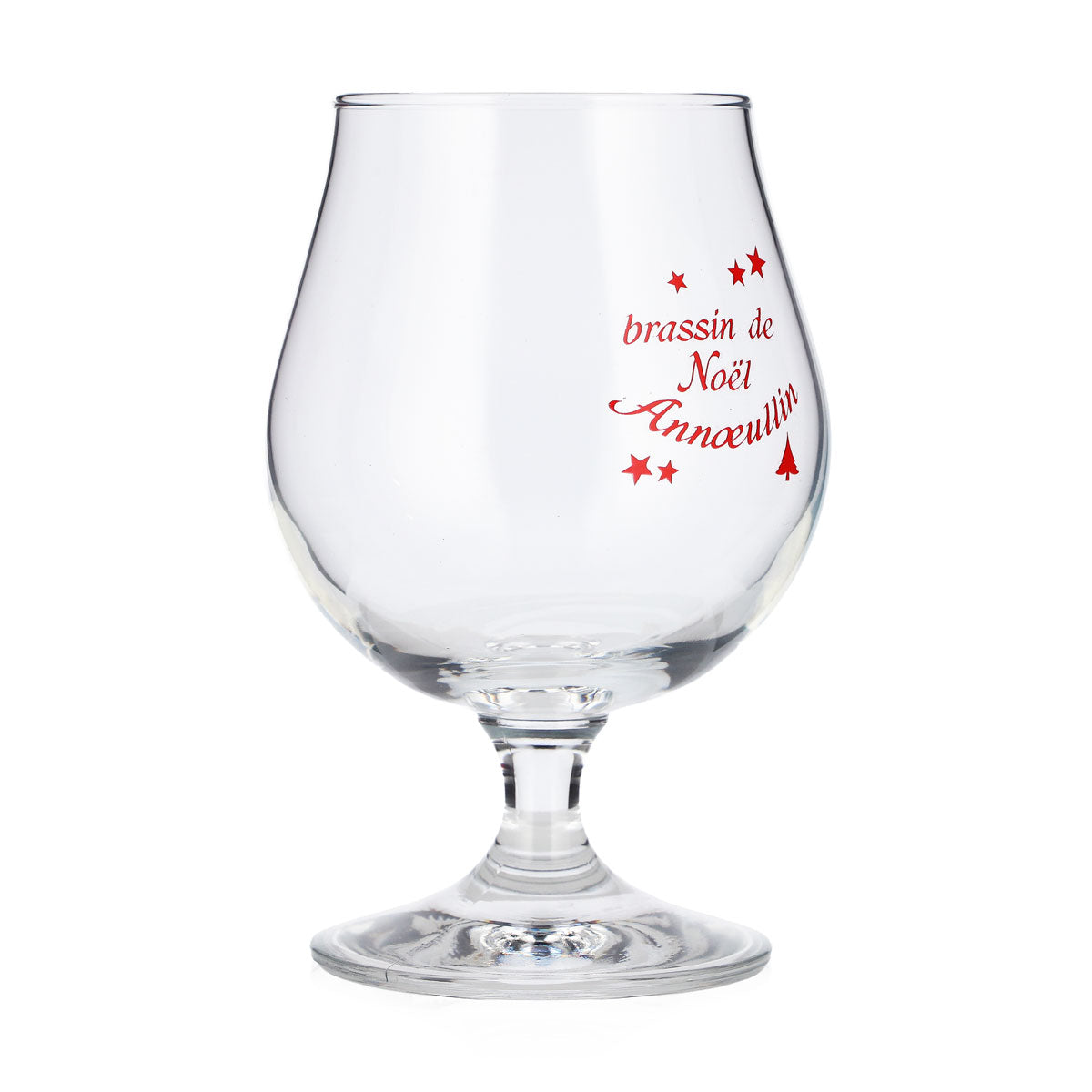 6 verres à bière « Brassin de Noël Annoeullin » de 0,35 l, en forme de coupe – Vue 3