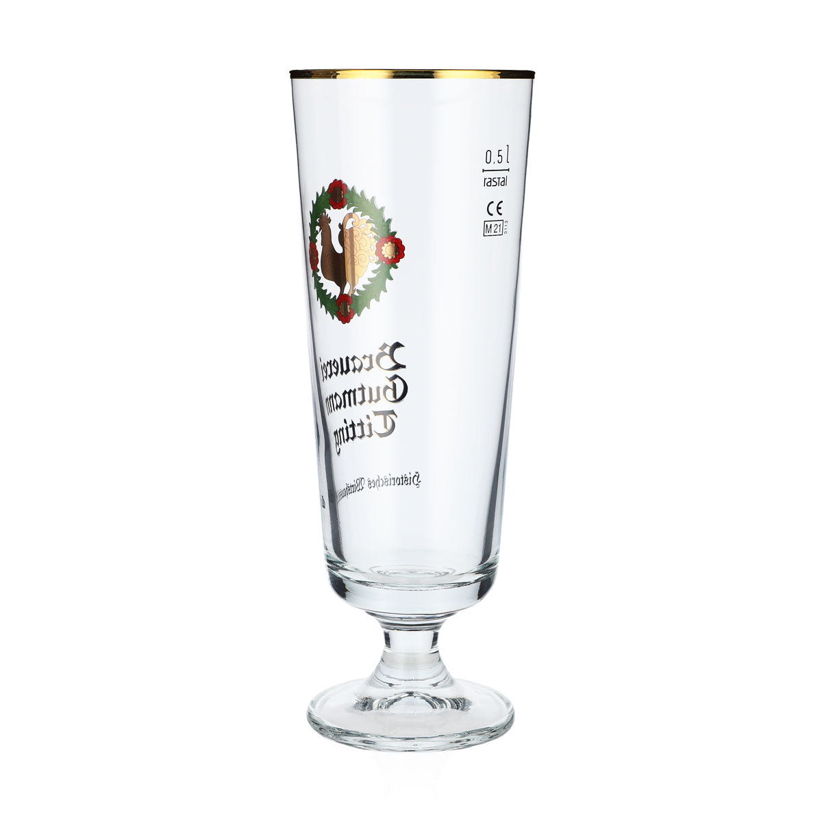 6 verres à bière Gutmann Titting de 0,5 l avec robinet Rastal Brauerstutzen – Vue 4