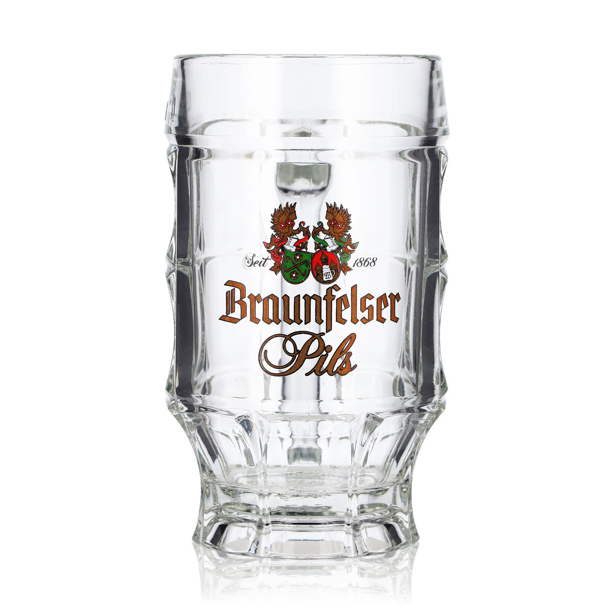 6 verres à bière Braunfelser de 0,3 l, modèle « Krug Sahm », Strasbourg – Vue 2