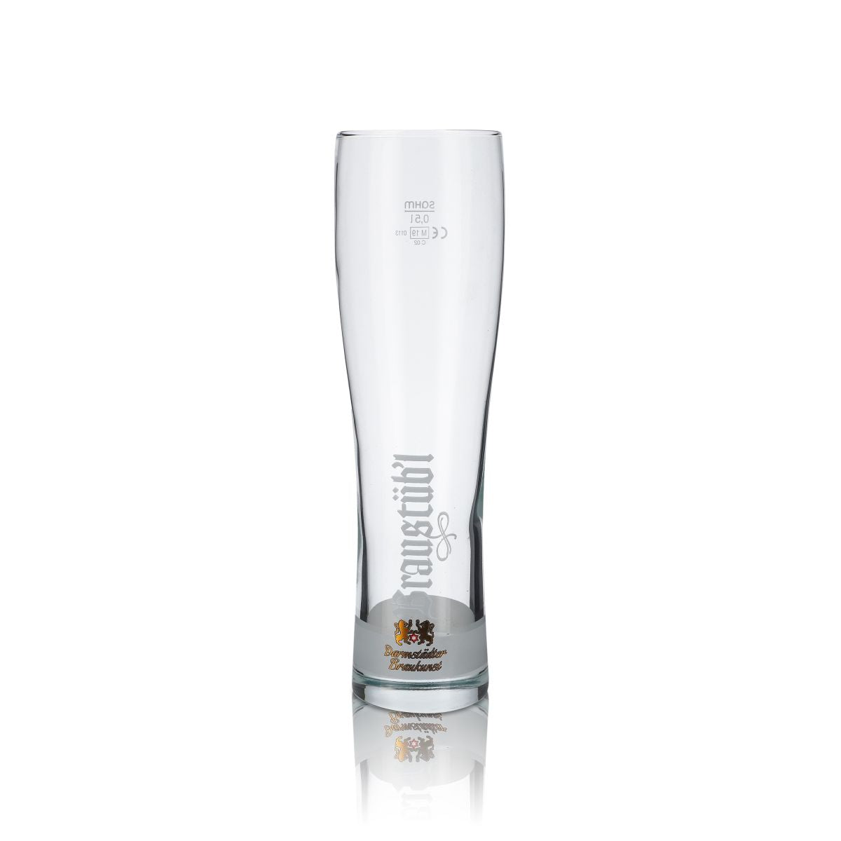 6 verres Braustübl 0,5 l Verres à bière blanche Verres à bière Hefeweizen Set Brasserie Dramstadt – Vue 2