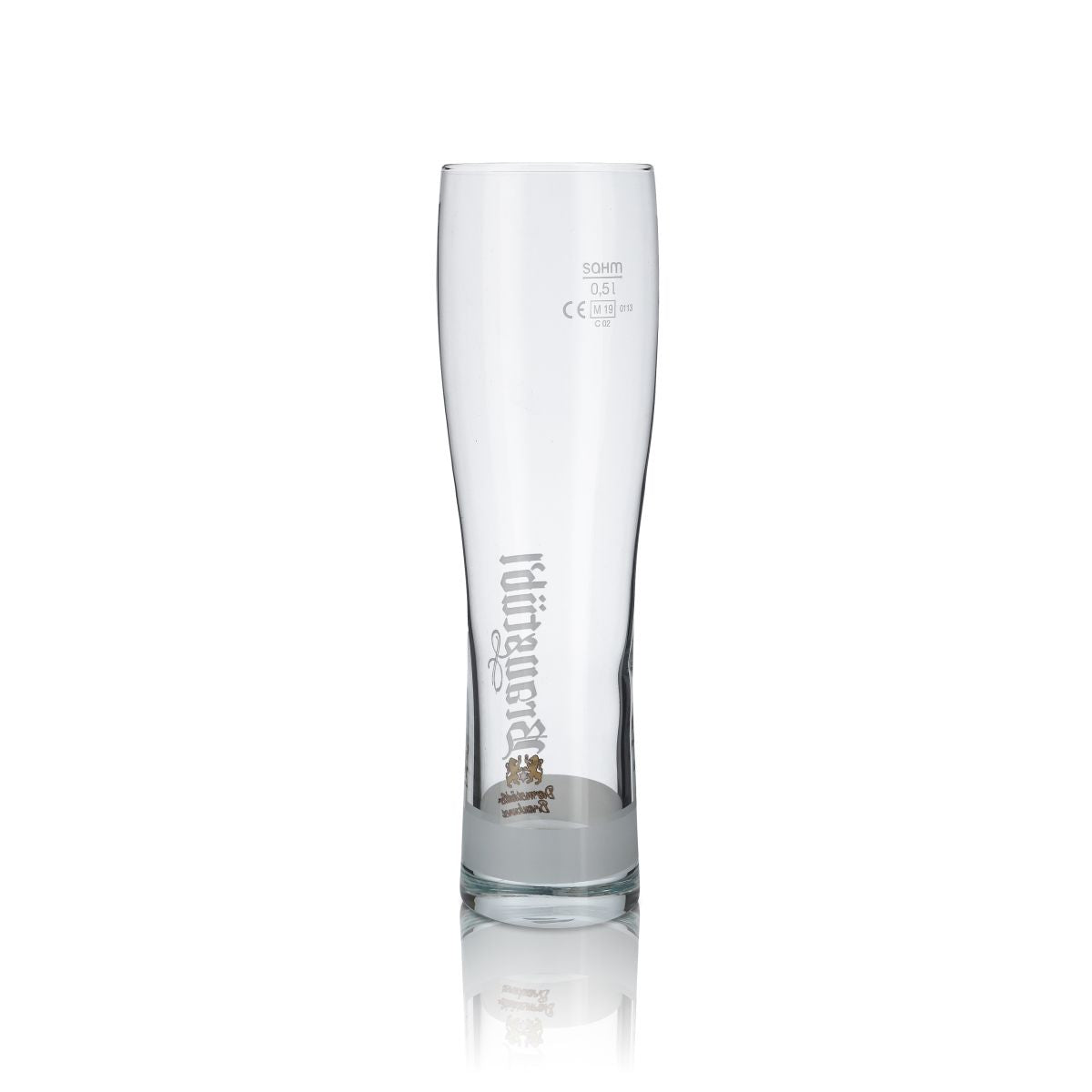 6 verres Braustübl 0,5 l Verres à bière blanche Verres à bière Hefeweizen Set Brasserie Dramstadt – Vue 3