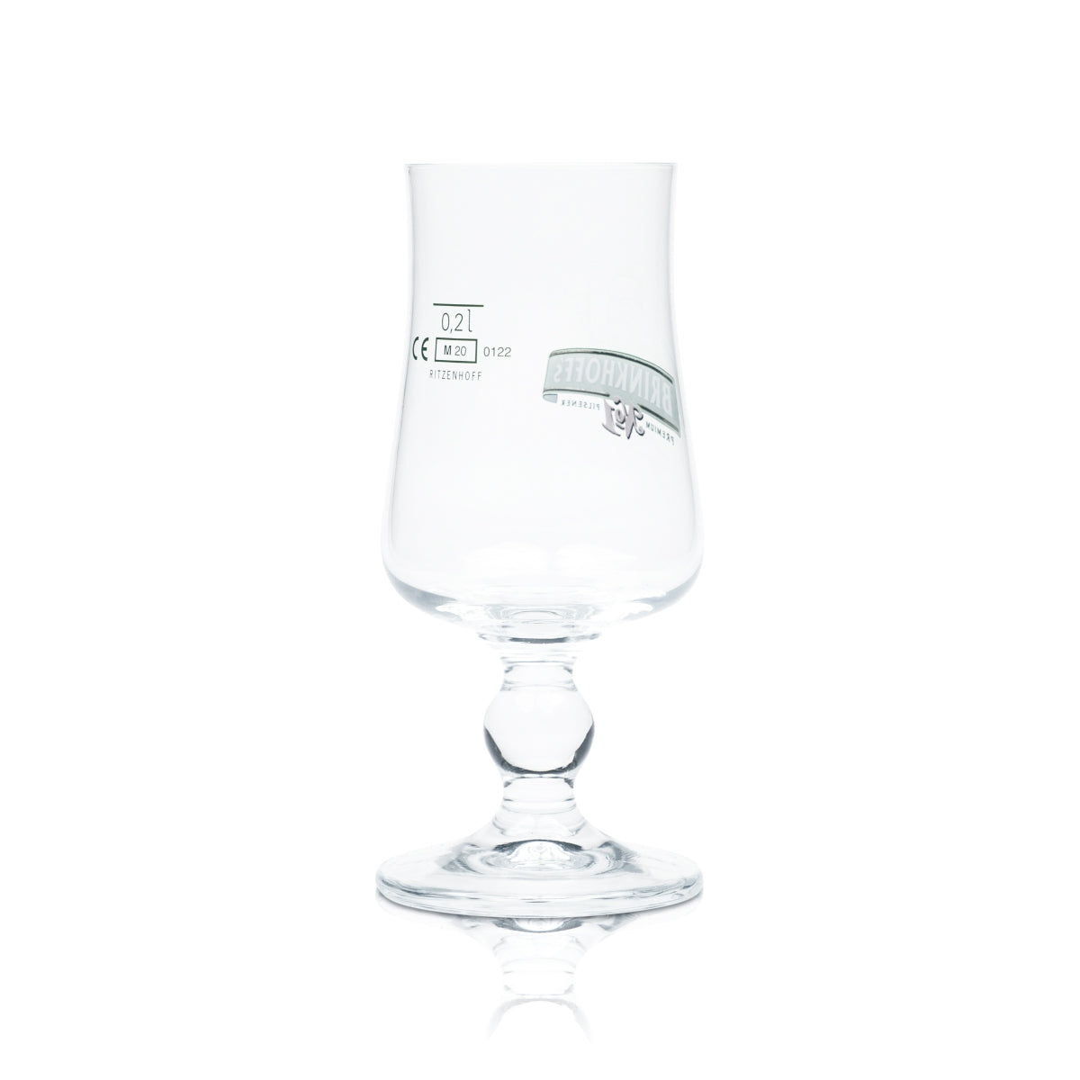 6 verres à bière Brinkhoffs 0,2 l Pokal n° 1 Ritzenhoff Tulipe Verres Brasserie Beer – Vue 3