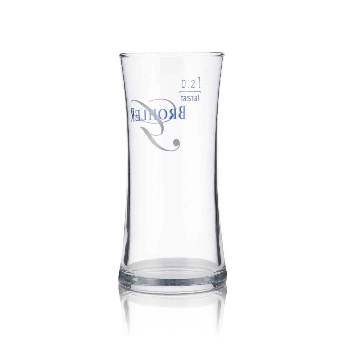6x Brohler Glas 0,2 l Verres à eau minérale Set de verres Verres à jus Verres à soda – Vue 3