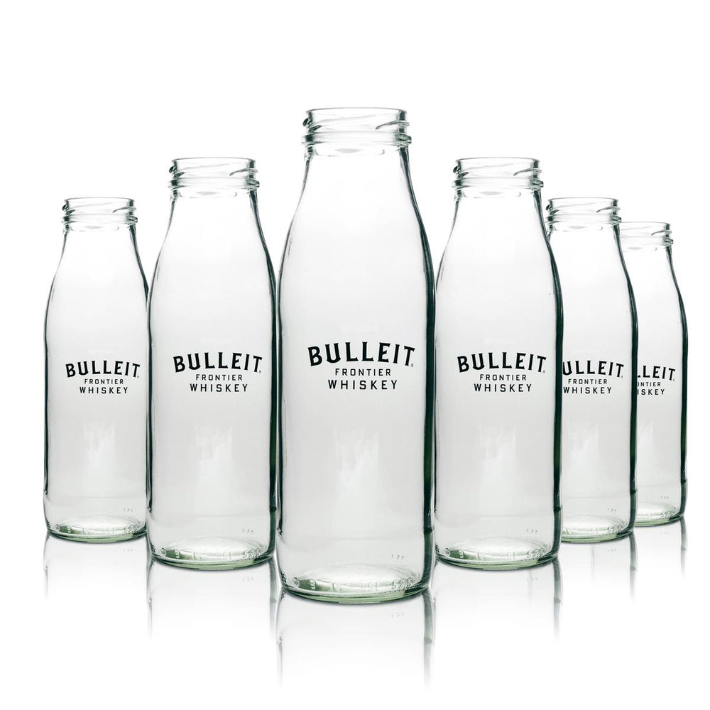6 verres à whisky Bulleit Frontier en verre dépoli