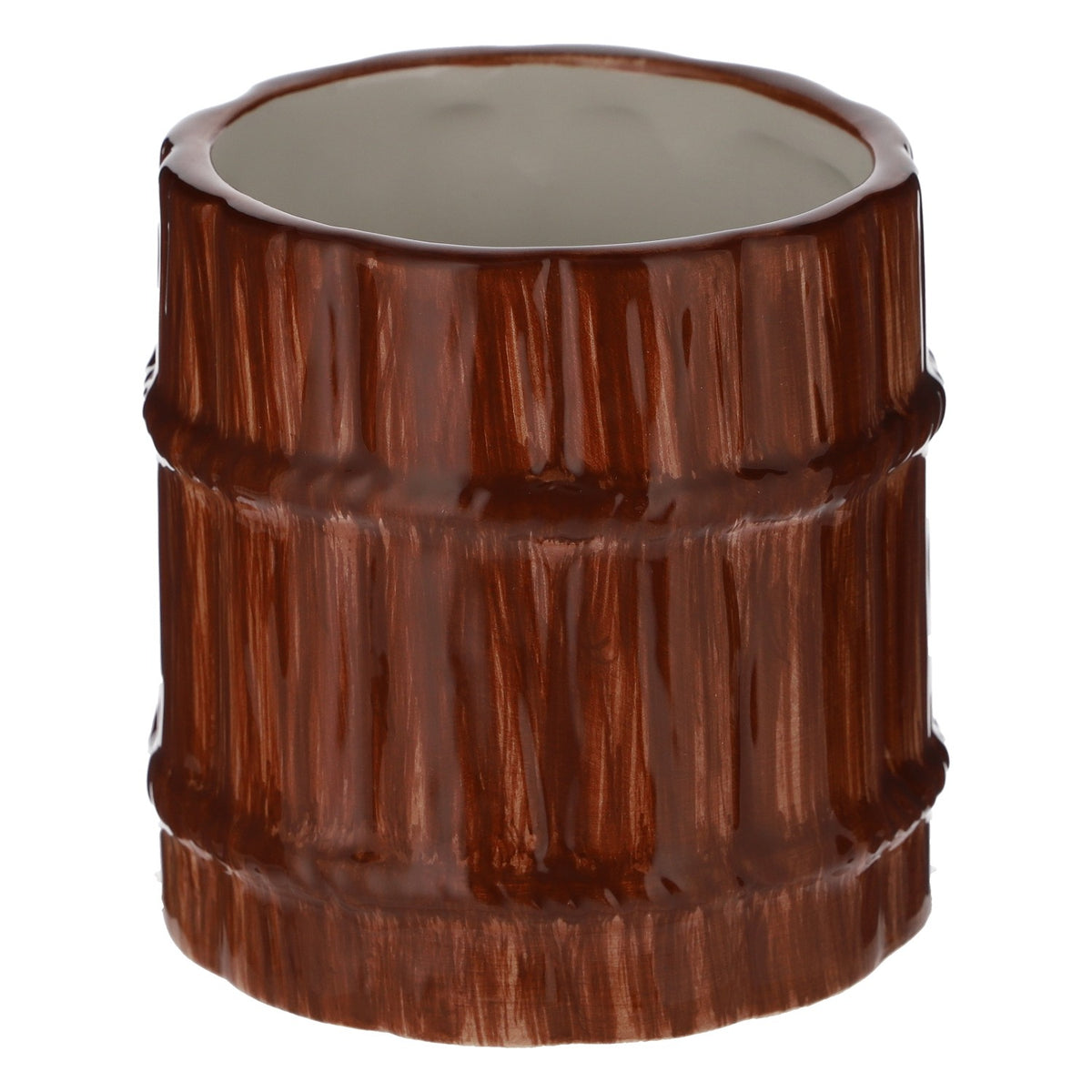 6 verres à rhum Bumbu 0,34 l Tasse Tasse en céramique, tonneau de rhum, aspect canne à sucre – Vue 3