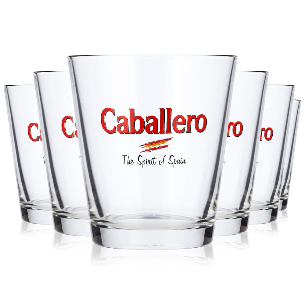 Lot de 6 verres à liqueur Caballero Tumbler 0,34 l « The Spirit of Spain » (lot de 6)