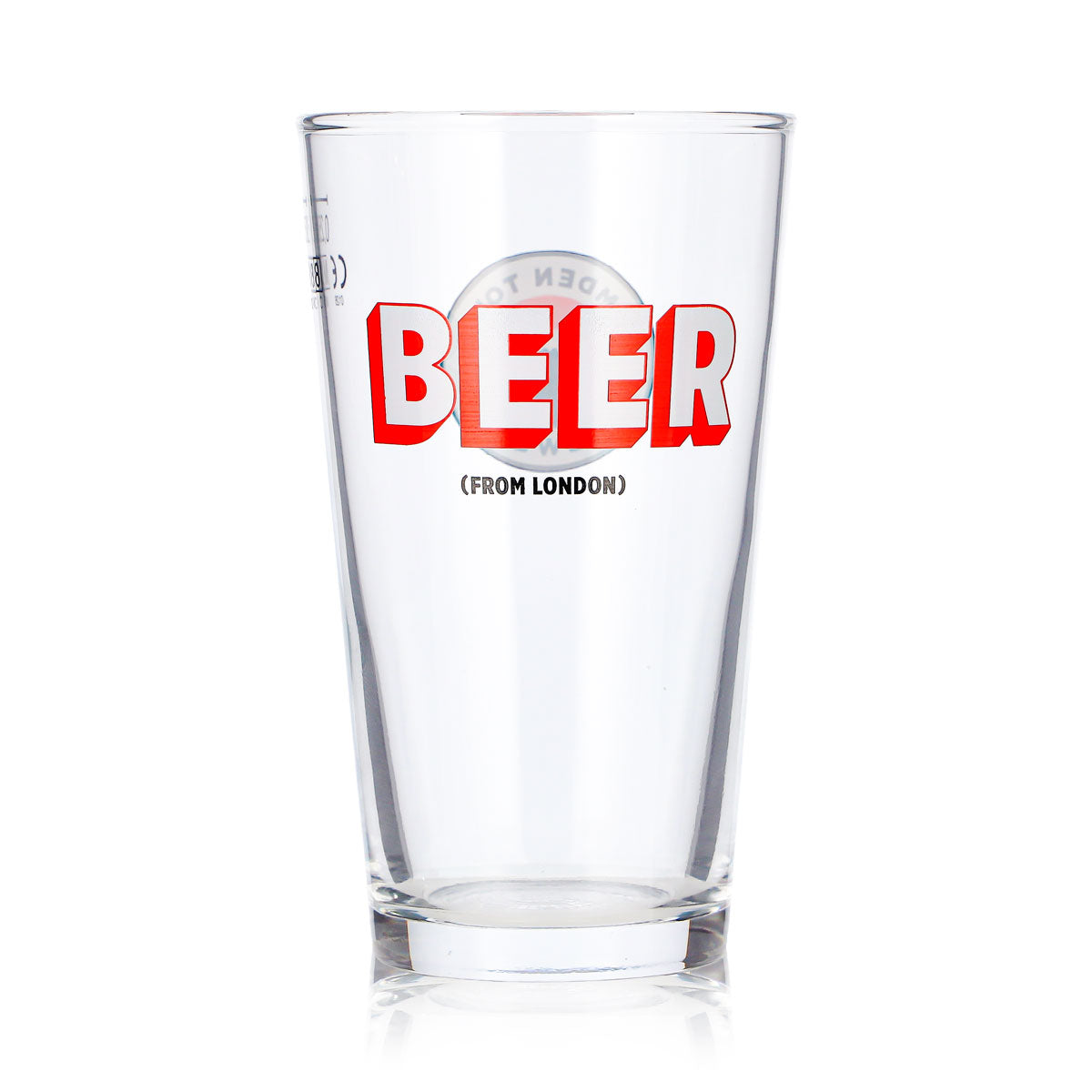 Lot de 6 verres à bière Camden Town Brewery de 0,25 l « Willi Becher Beer » (de Londres) (lot de 6) – Vue 5