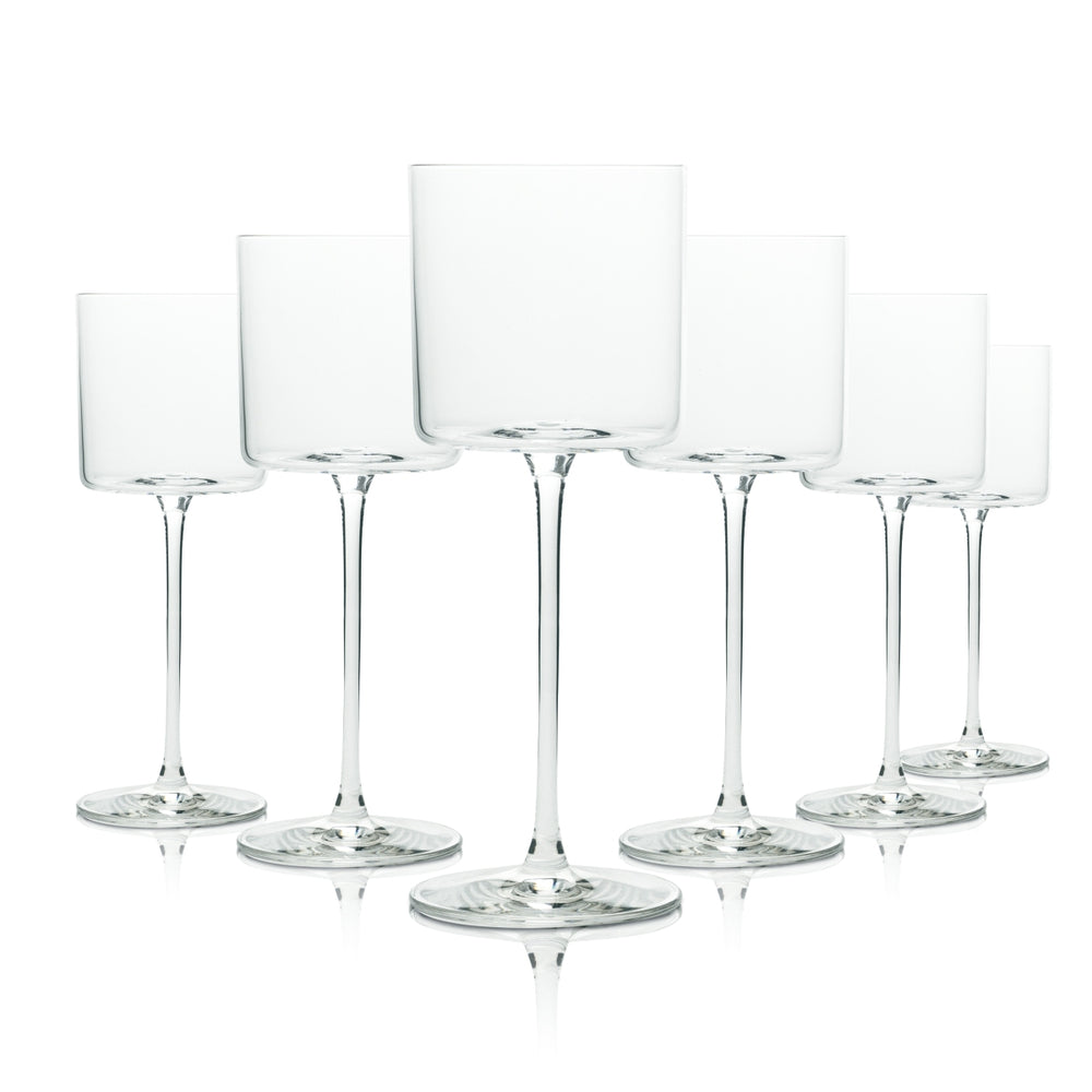 6 verres Campari 0,25 l Verres à cocktail à pied Tulipe Apéritif Moderne Longdrink Bar