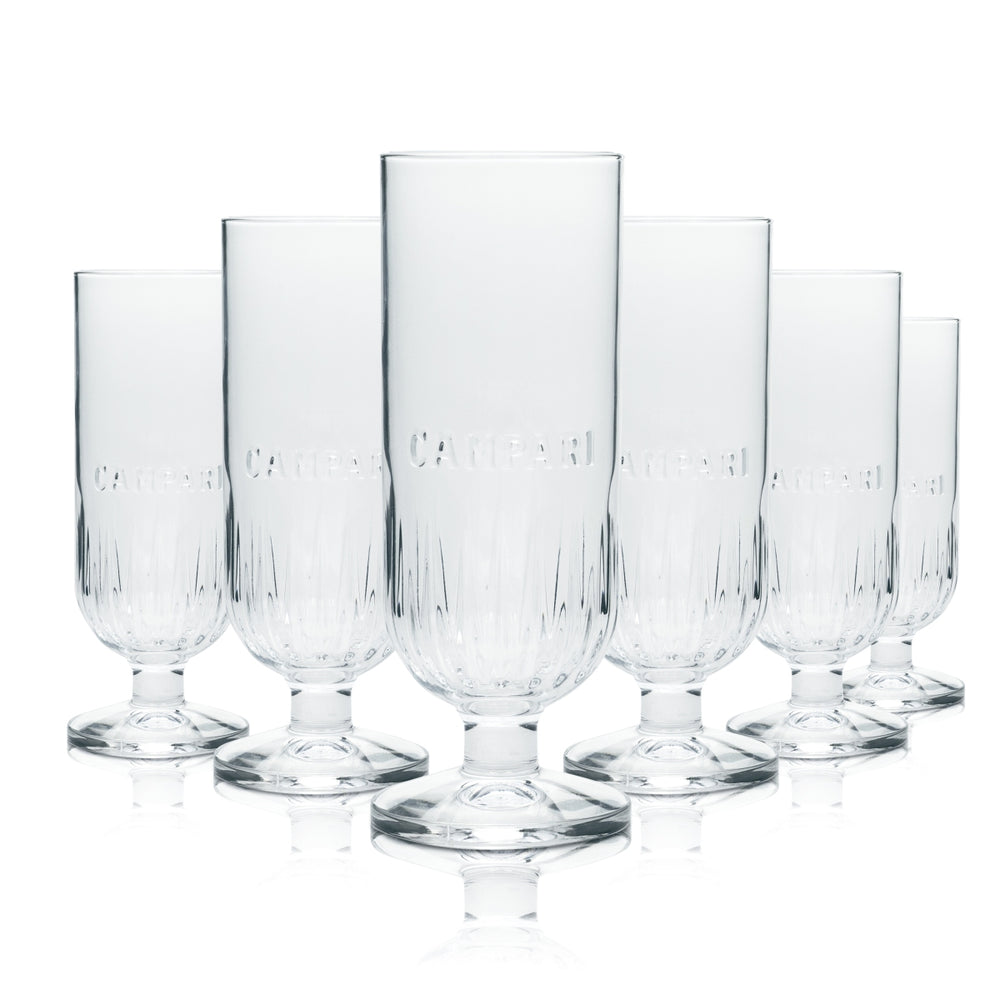 6 verres à long drink Campari 0,3 l Seltz Bespoke Relief Spritz Cocktail Bar
