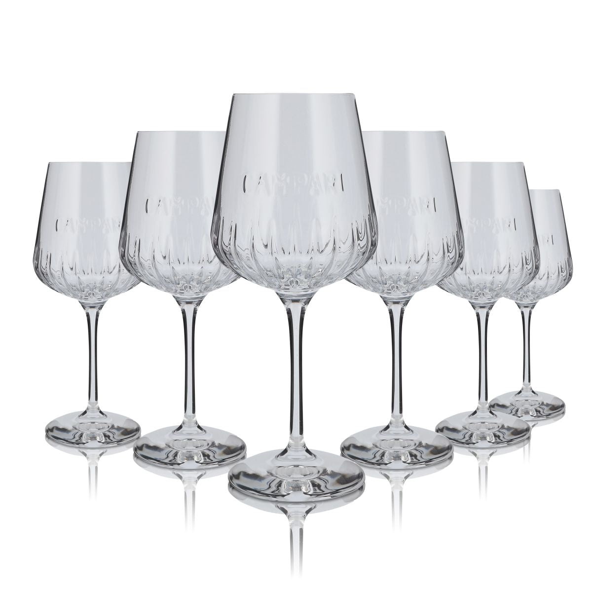 6 verres Campari 0,49 l Milano Signature Relief, ensemble Spritz Bespoke Apéritif – Vue 4
