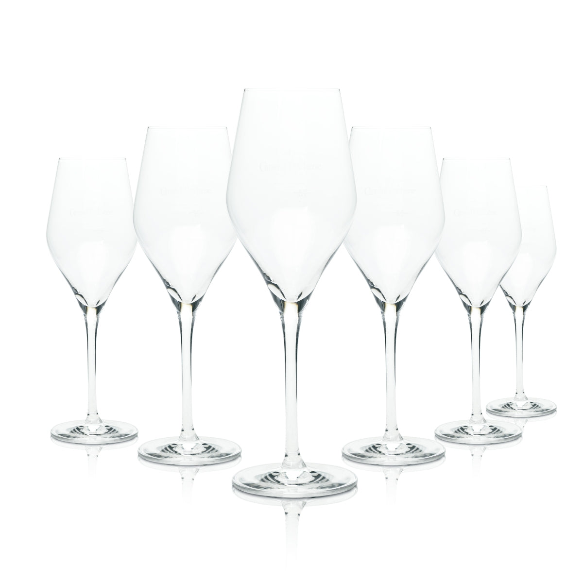6x Verres à champagne Canard Duchêne 0,2 l Flûtes à champagne Verres à champagne élégants