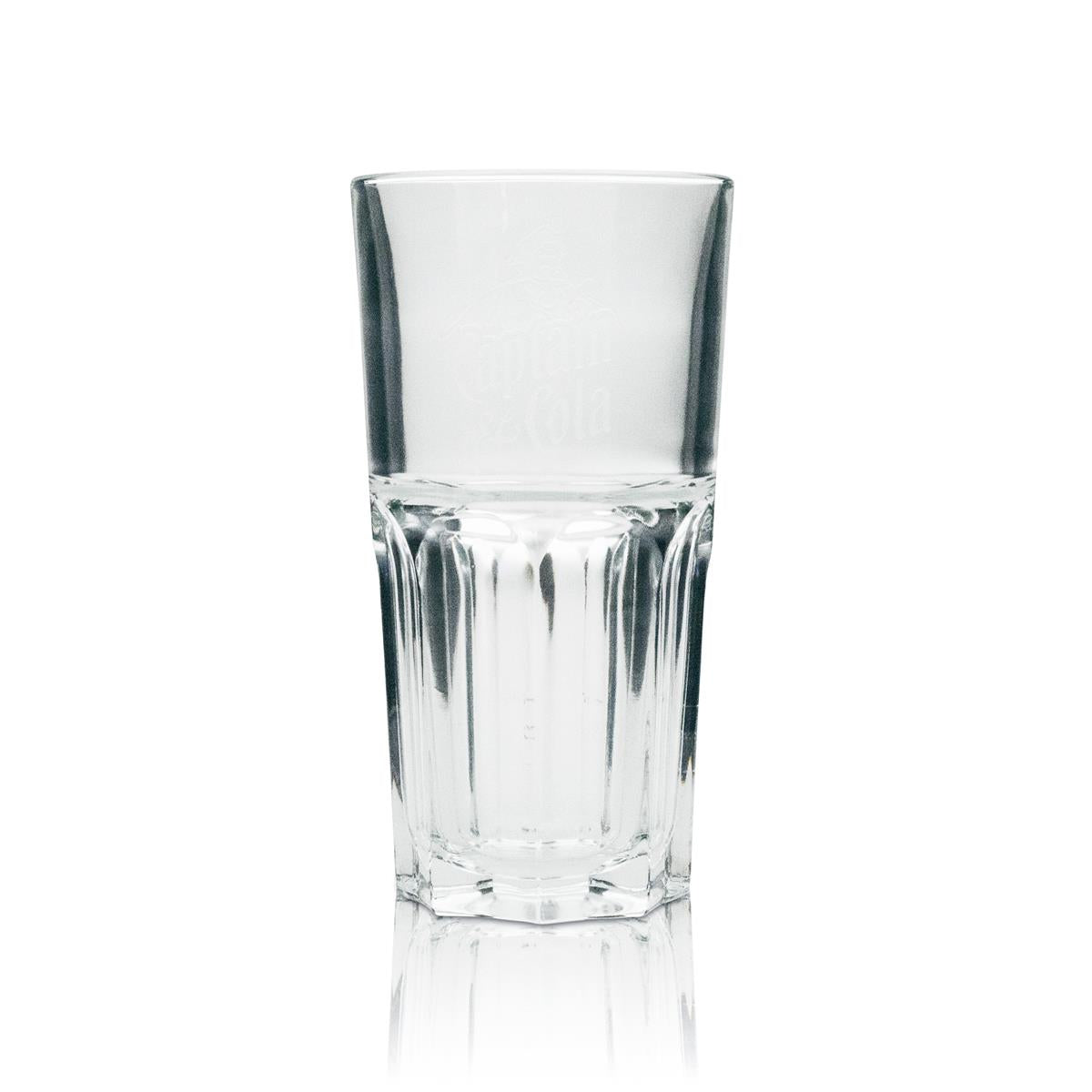6x Verre à long drink Captain Morgan Rum Captain Cola blanc 310 ml – Vue 2