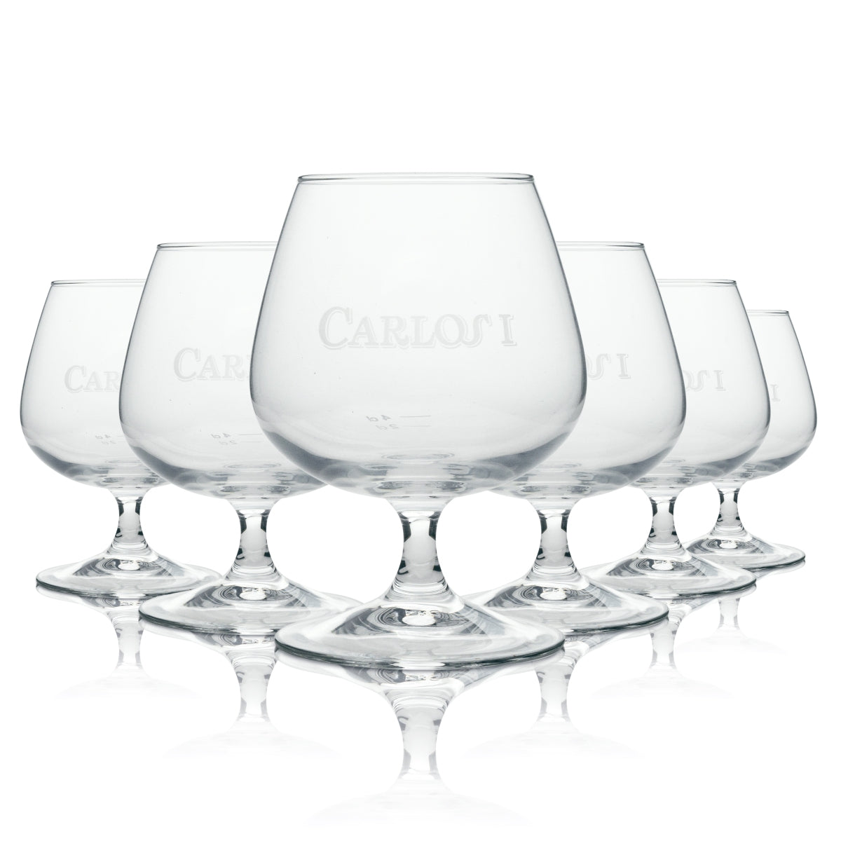 6 verres à brandy Carlos 41 cl