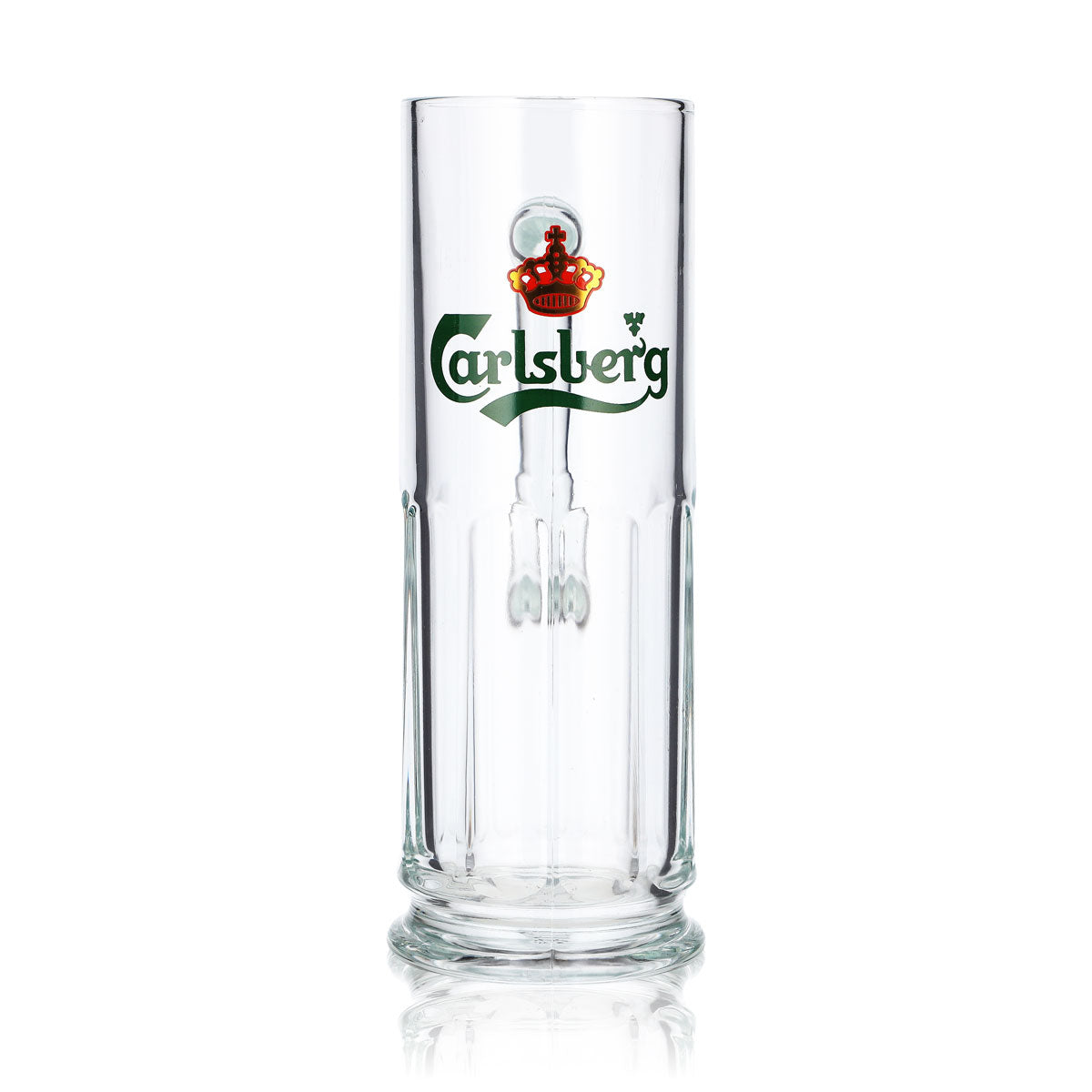 6 verres à bière Carlsberg de 0,3 l, modèle « Krug Relief Sahm » – Vue 2